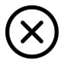 "P" icon